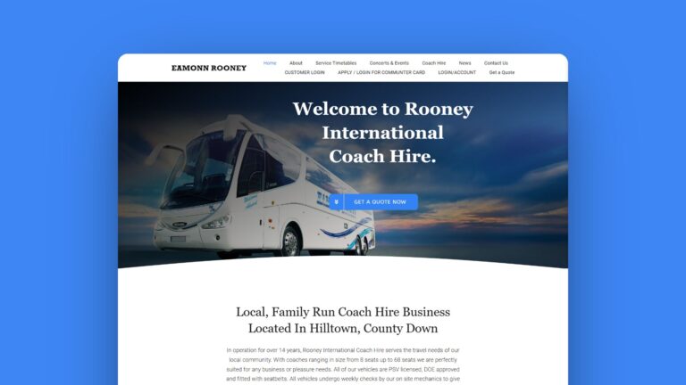 Rooney Coach Hire