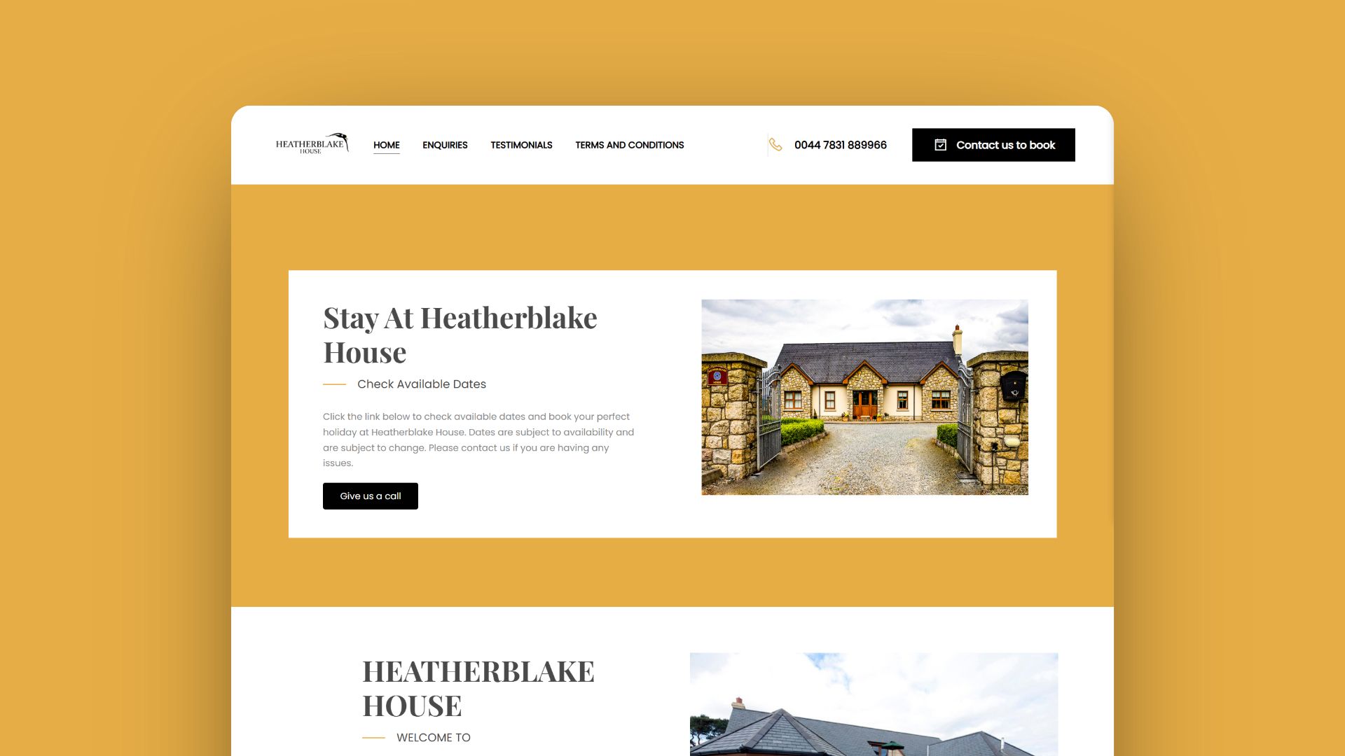 Heatherblake House - Design Stics